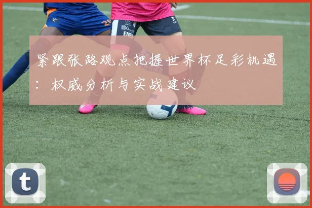 紧跟张路观点把握世界杯足彩机遇：权威分析与实战建议